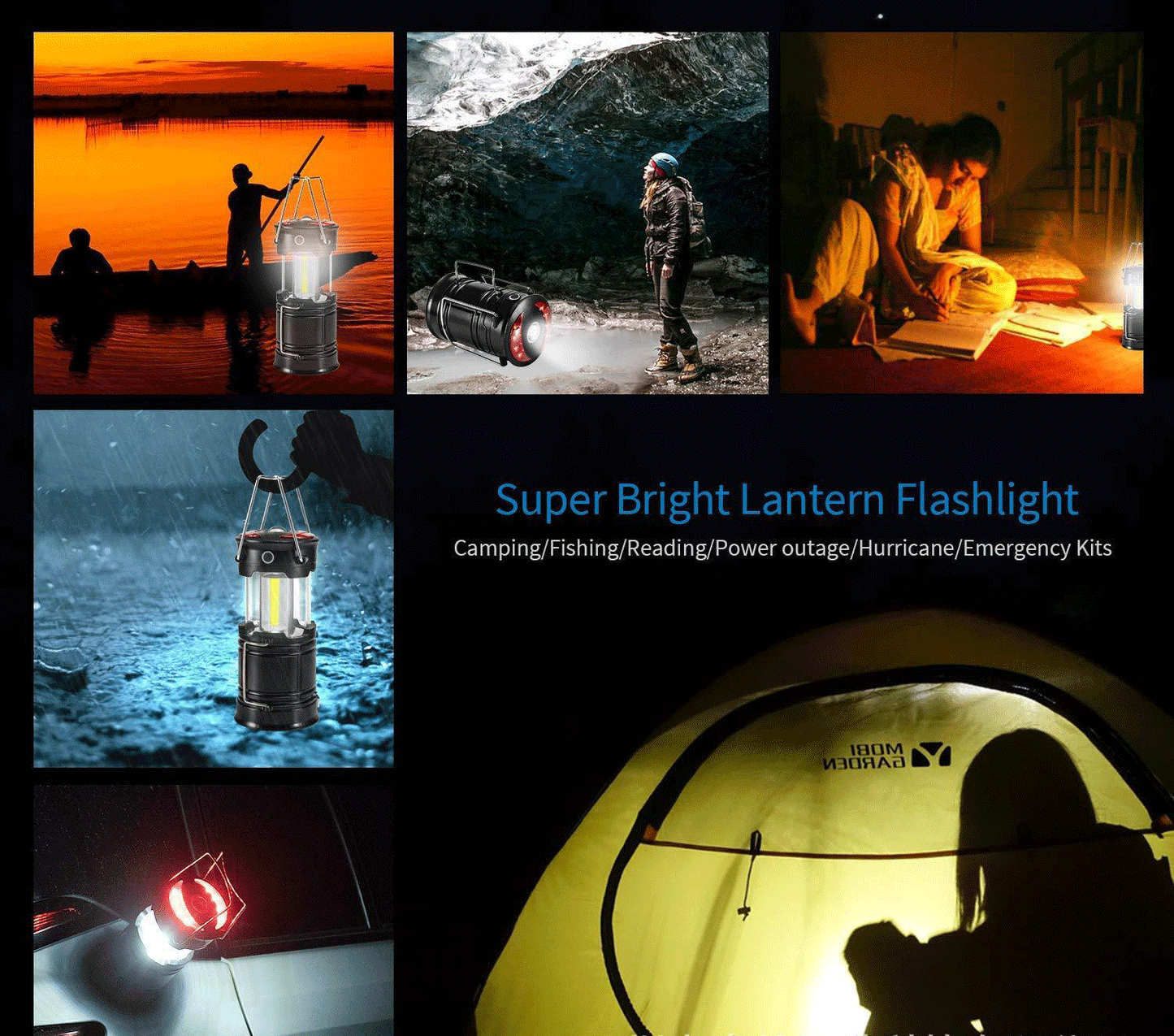 Rechargeable Camping Torch Lantern BF787