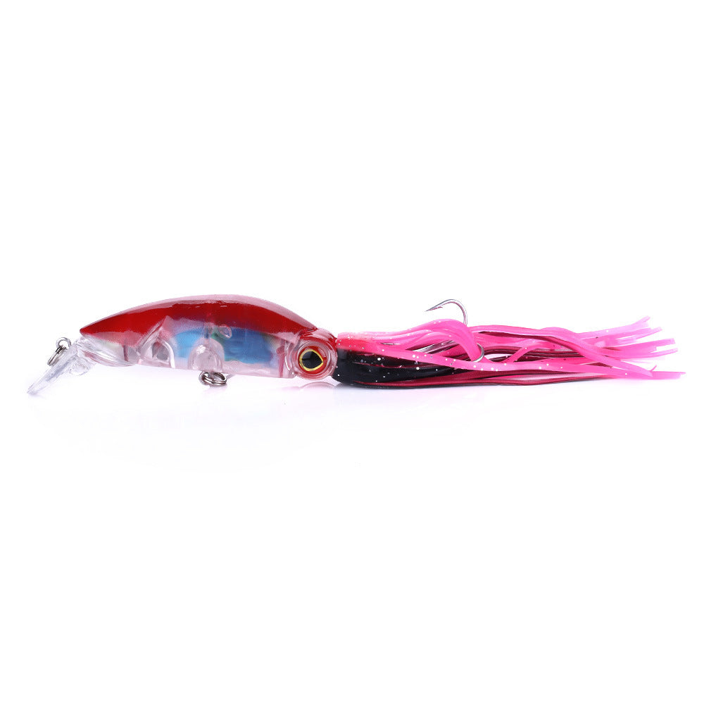 Diving squid lure 100mm