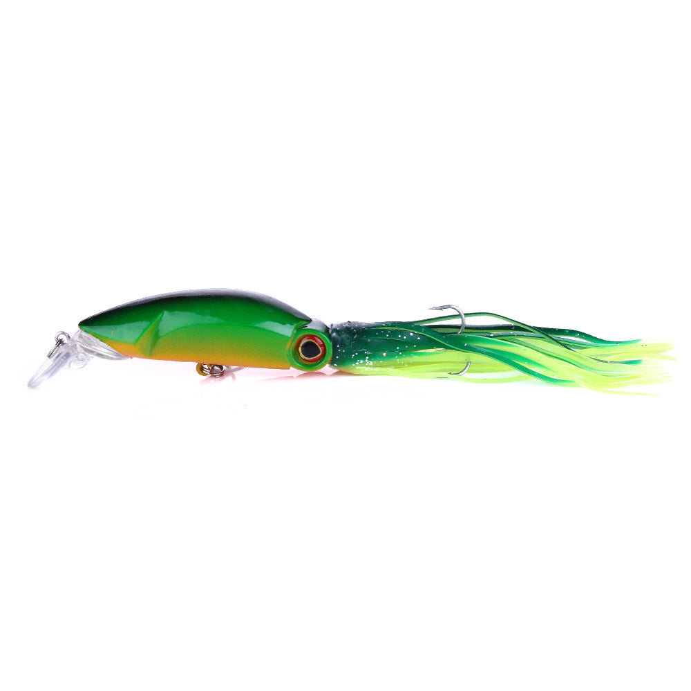 Diving squid lure 100mm