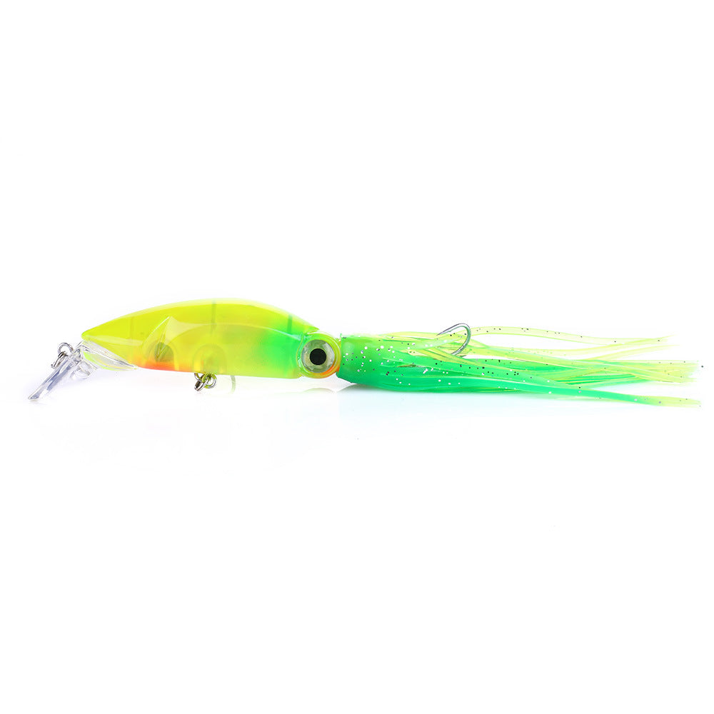 Diving squid lure 100mm