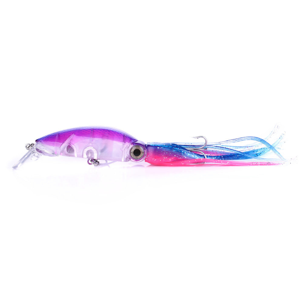 Diving squid lure 100mm