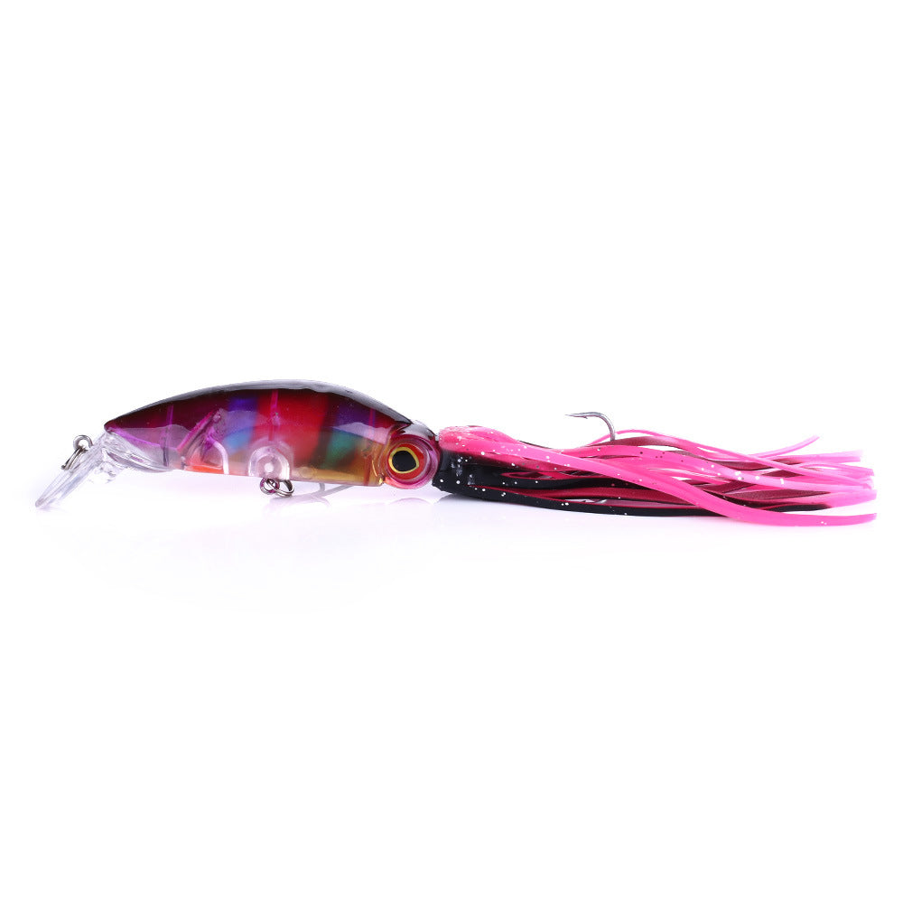 Diving squid lure 100mm