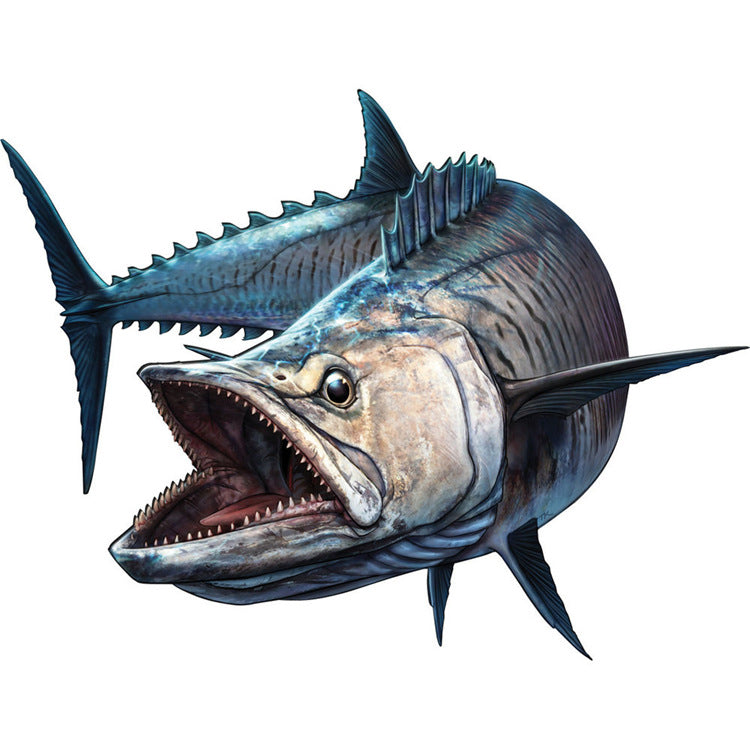 Bone Series Fishing Theme Sticker DEC05