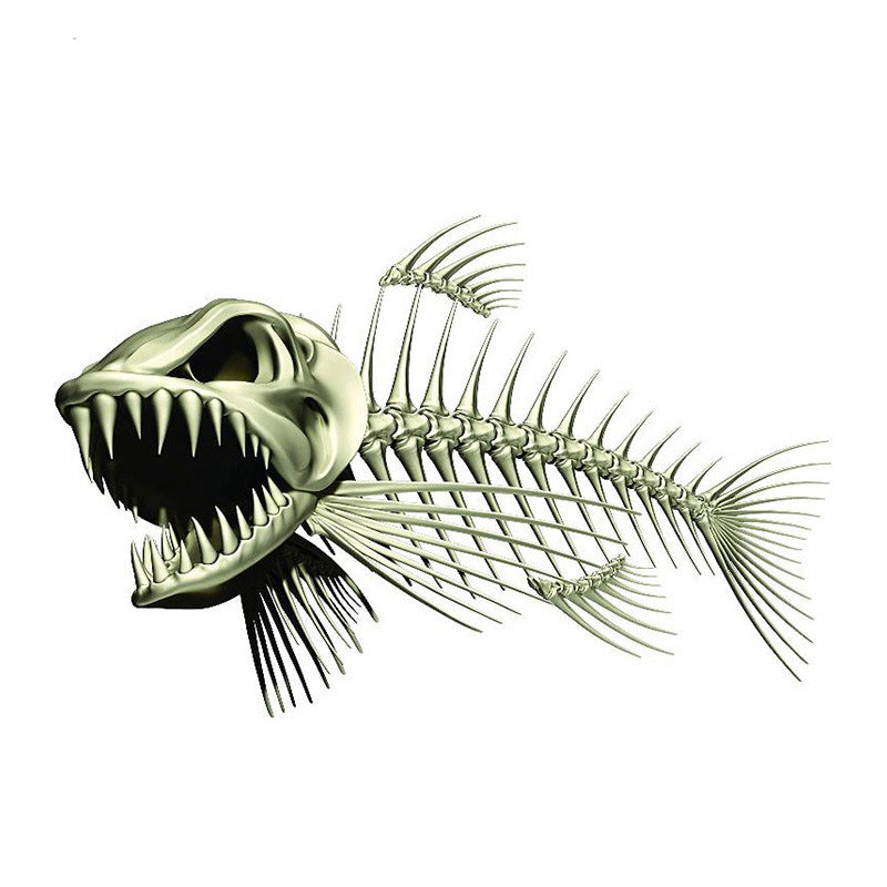 Bone Series Fishing Theme Sticker DEC05
