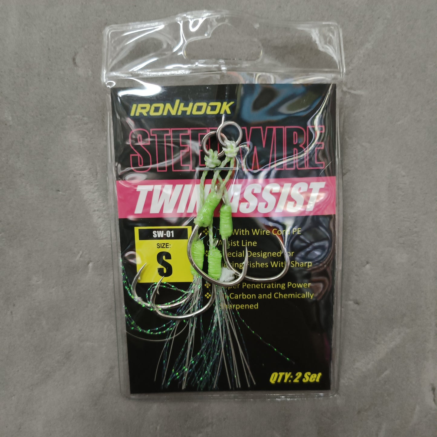 Ironhook Steel Wire Twin Assist SW01
