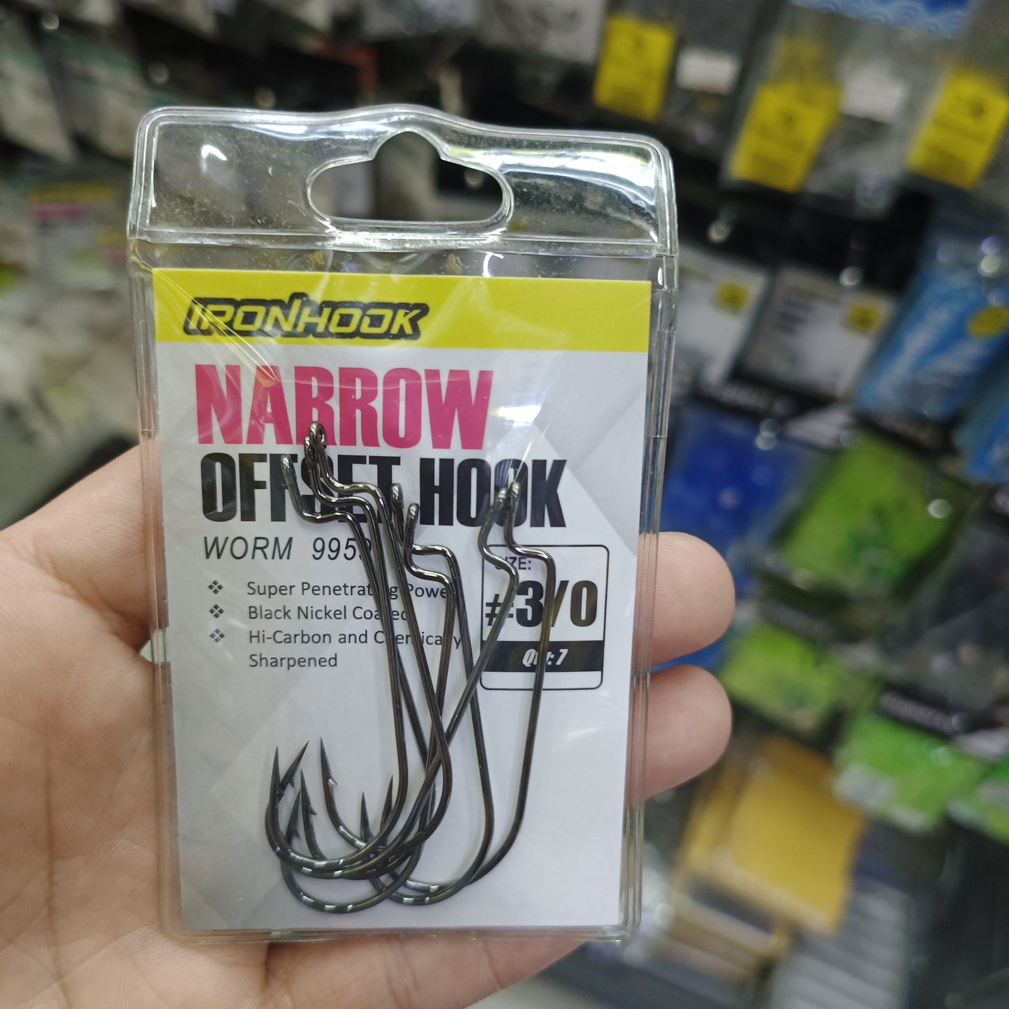 Ironhook Offset Hook Narrow Worm 9959