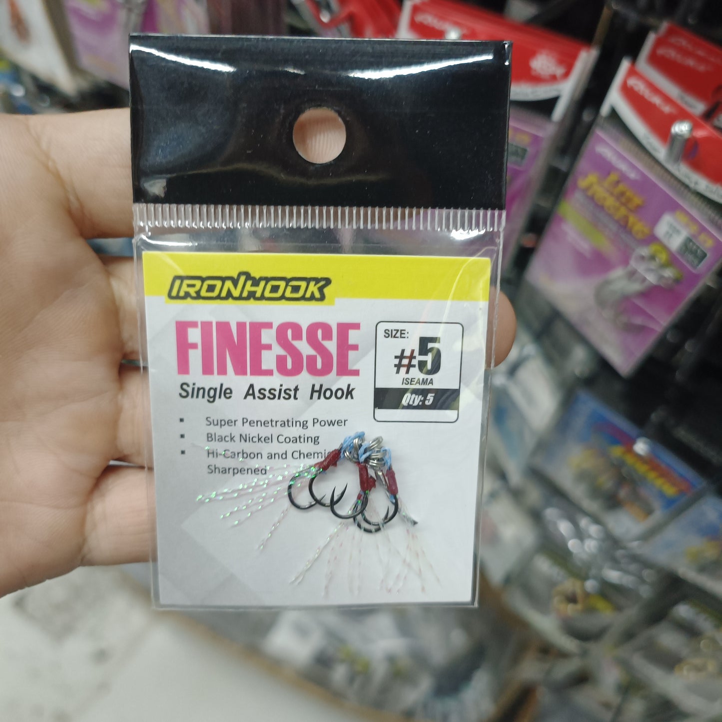 Ironhook Finesse single assist hook