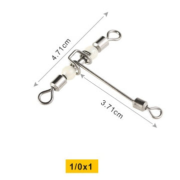 MK Swivel Three way cross-line rolling swivel MK059