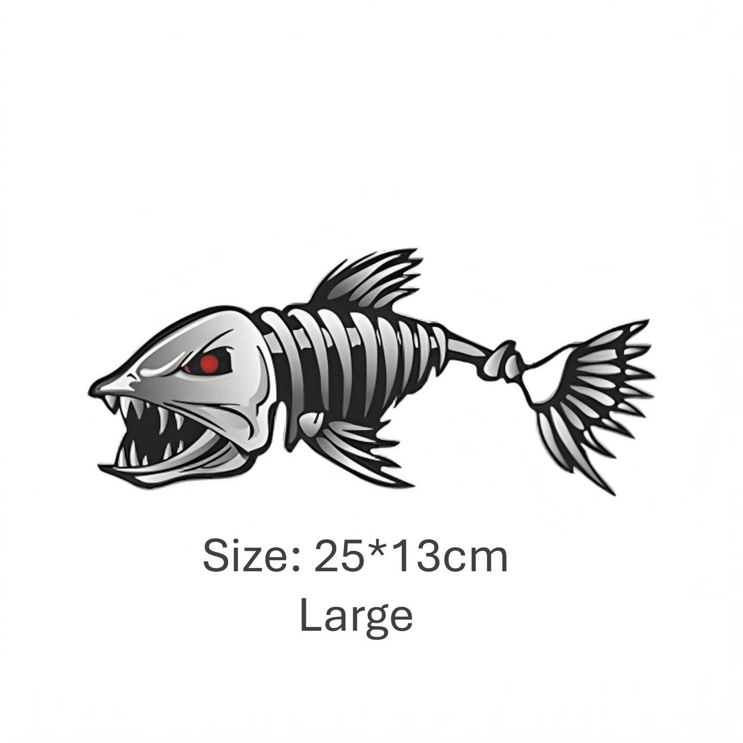 Bone Series Fishing Theme Sticker DEC05