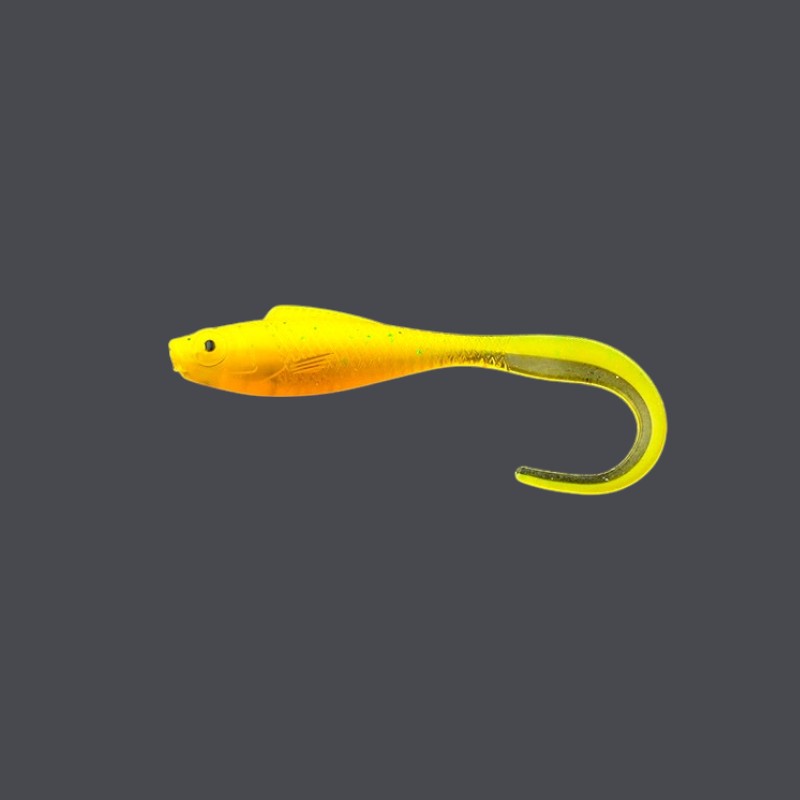 Superse CurlX rubber fish