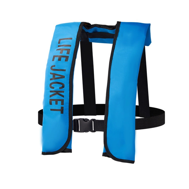 Square neck inflatable life vest PFD001