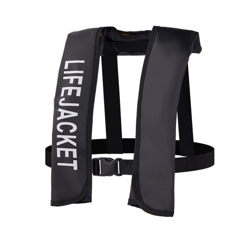 Square neck inflatable life vest PFD001