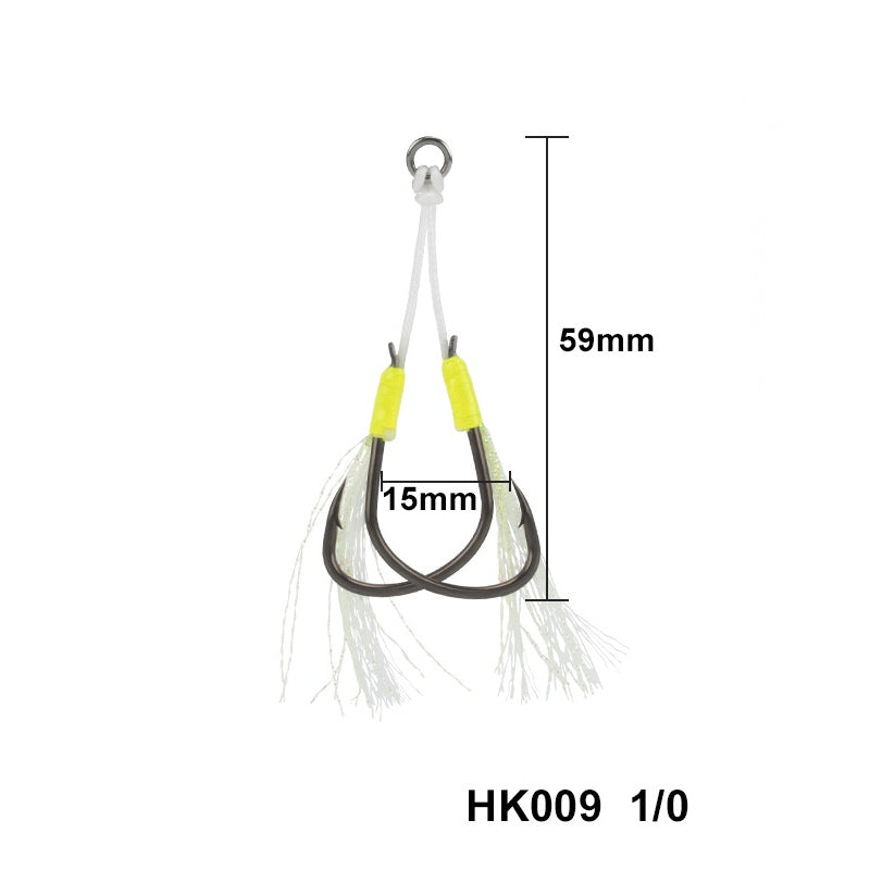 Ironhook Long Teflon Twin Assist HK009