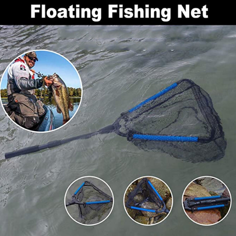 Floatable Triangle Folding landing net LD001F