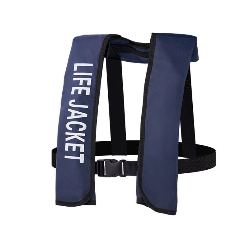 Square neck inflatable life vest PFD001