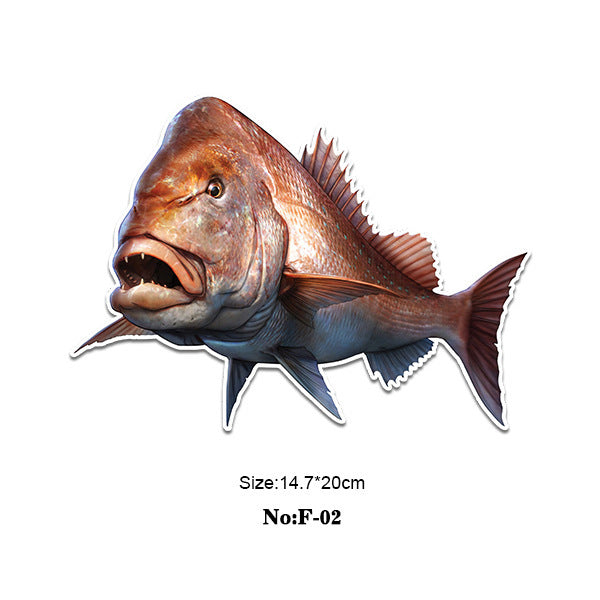 Geckoifad Fishing Theme Color Sticker DEC03