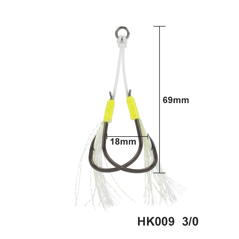 Ironhook Long Teflon Twin Assist HK009