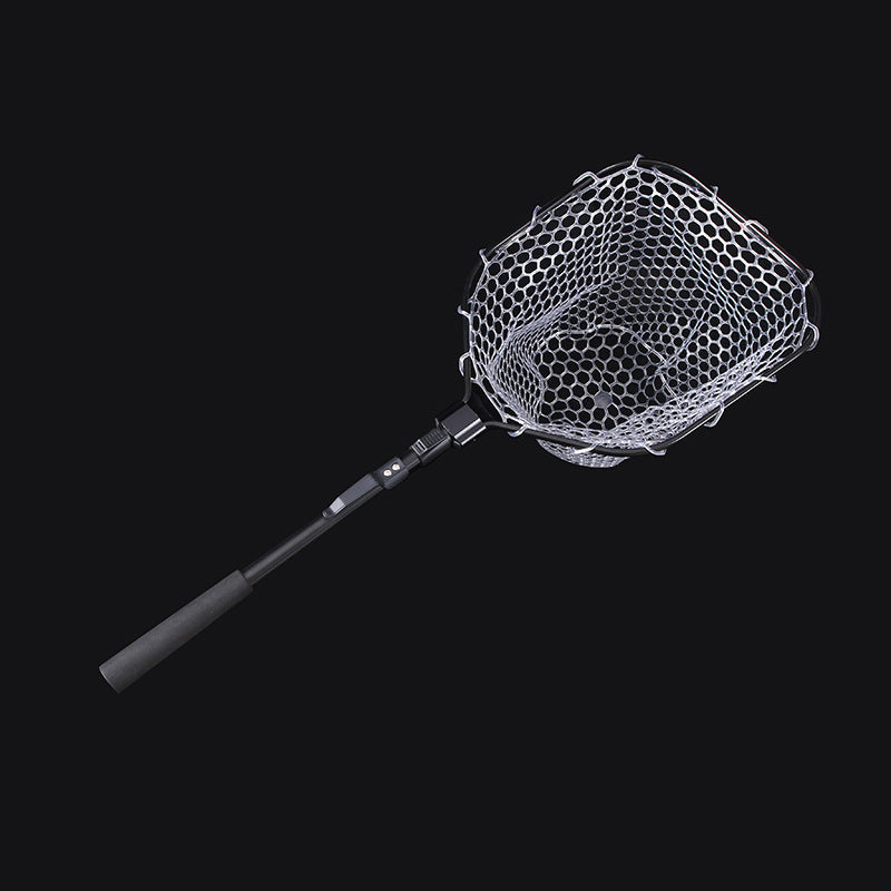 Squarish Silicone mesh Folding landing net LD103