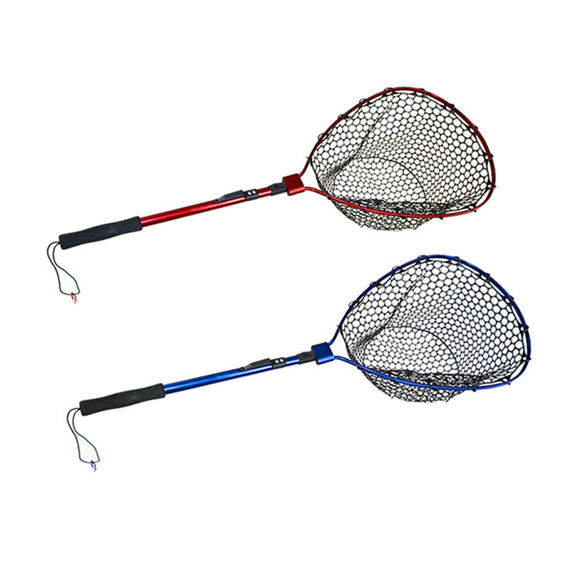 Folding Handle Silicone landing net SP108