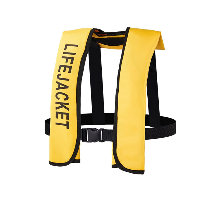 Square neck inflatable life vest PFD001
