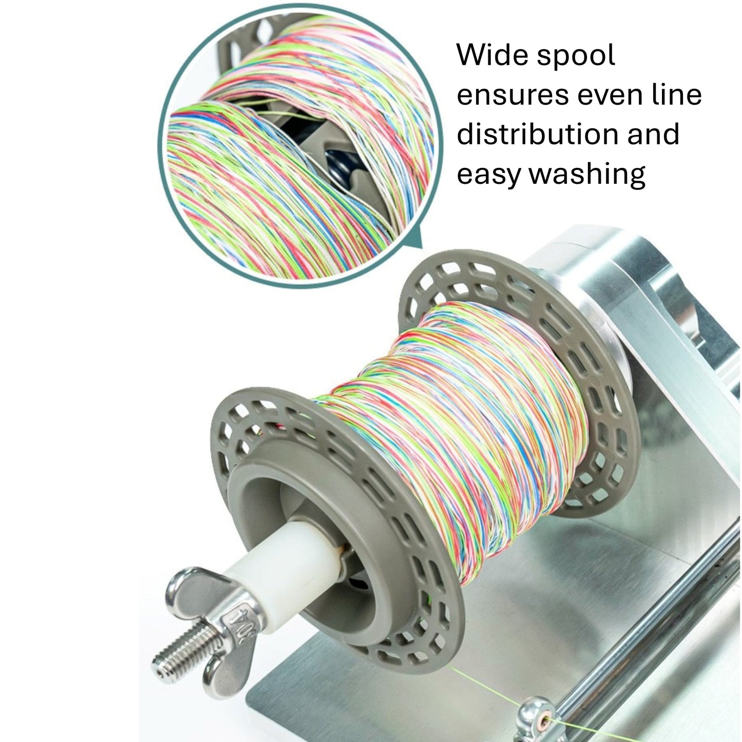 Fishing Line Washing Spool