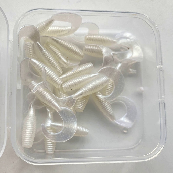 Superse 1 inch Mini Curl Tail Aji Worm SA018