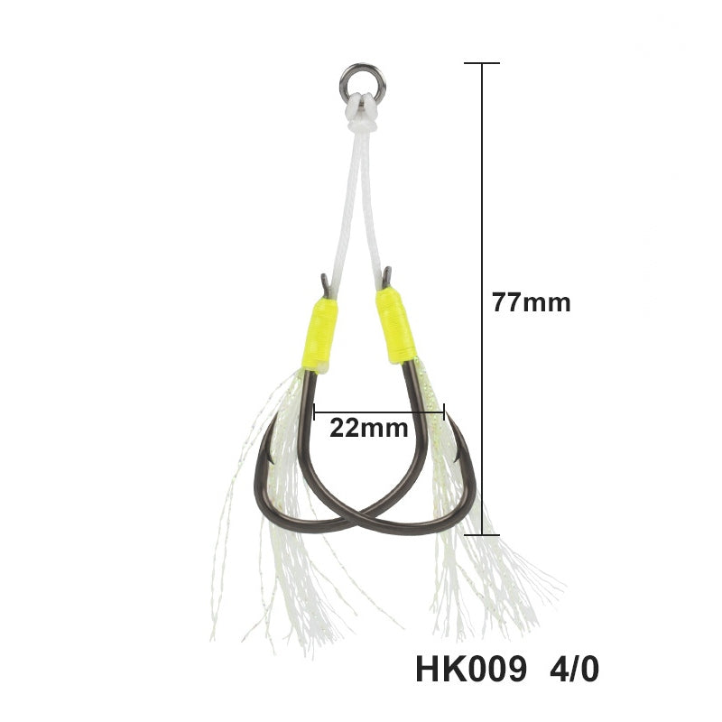 Ironhook Long Teflon Twin Assist HK009