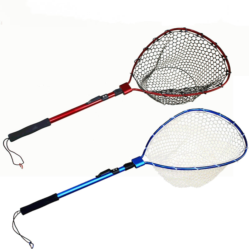Folding Handle Silicone landing net SP108