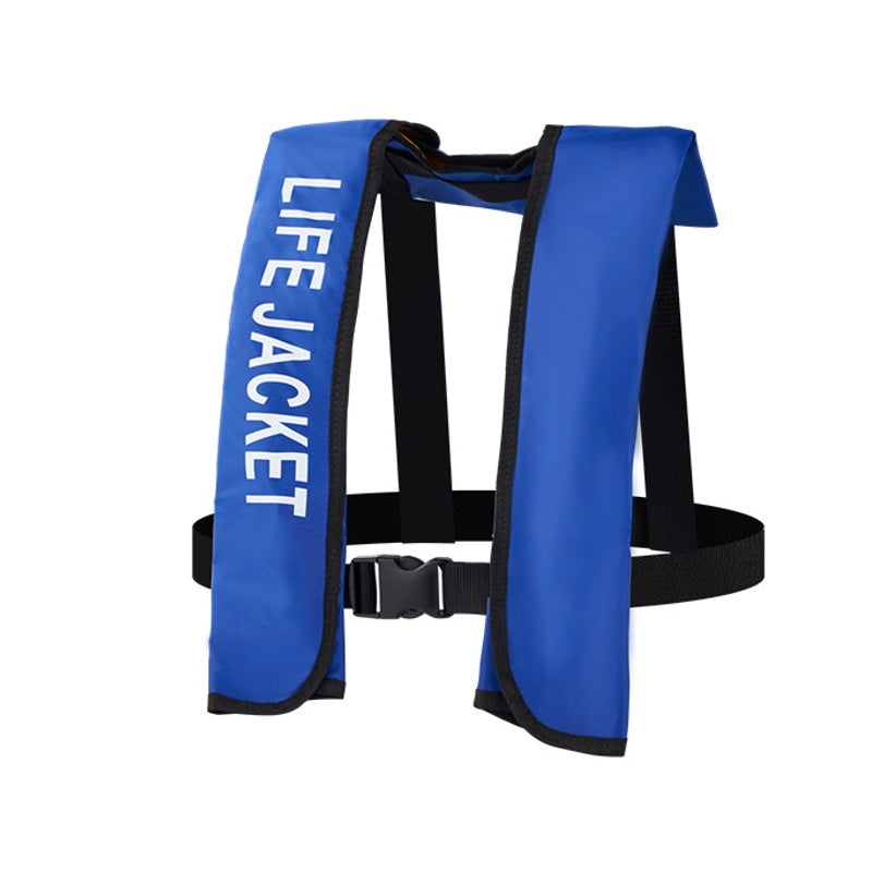 Square neck inflatable life vest PFD001