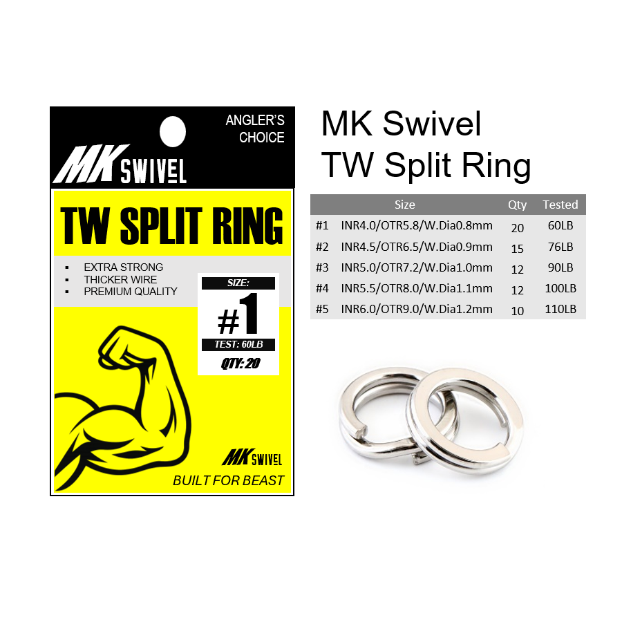 MK Swivel TW Split Ring MK050