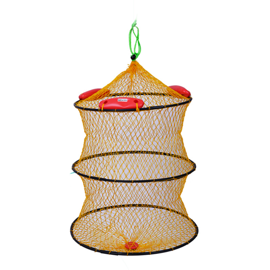 Collapsible net with float
