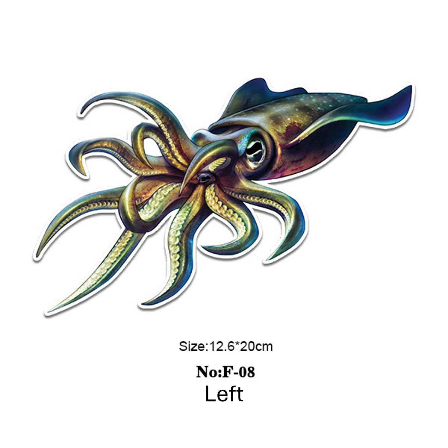 Geckoifad Squid Sticker DEC02