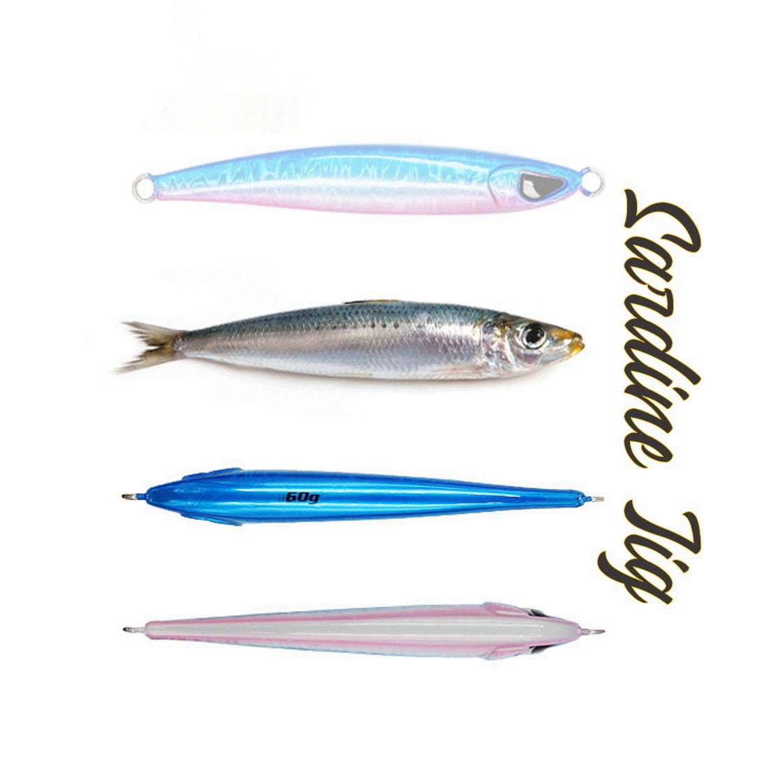 Exotic Metal Sardine jig JMS100
