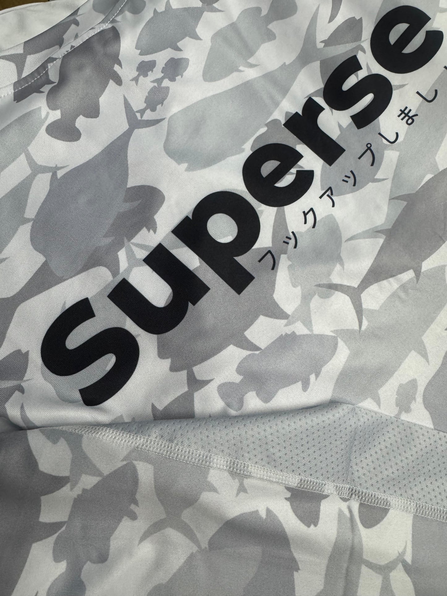 Superse Fish Camo UPF50+ Long Sleeve FW001