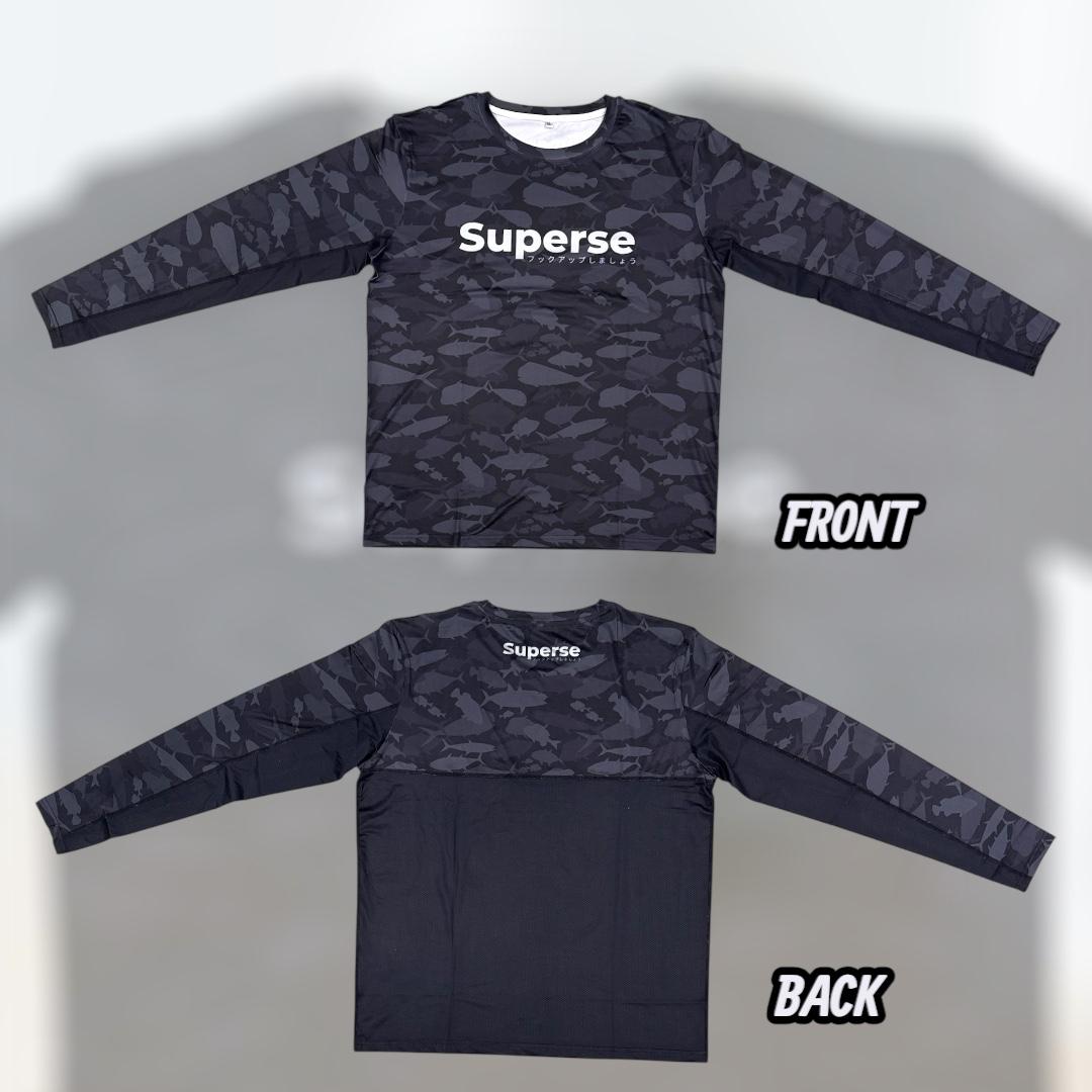Superse Fish Camo UPF50+ Long Sleeve FW001