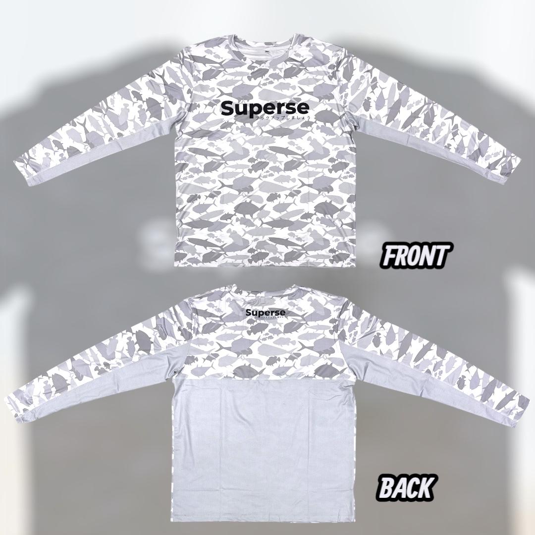 Superse Fish Camo UPF50+ Long Sleeve FW001