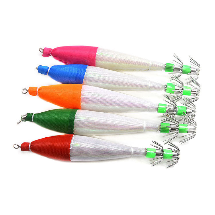 Colorful Cloth Squid Jig