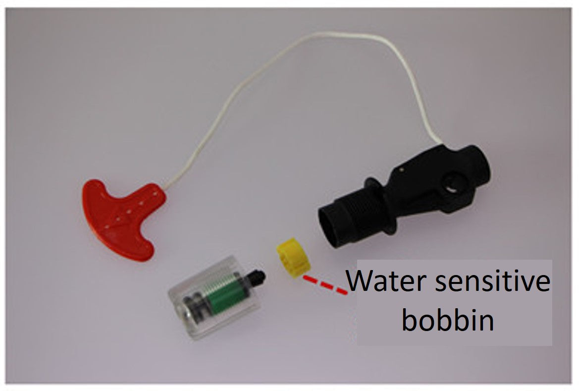 Replacement bobbin for inflatable PFD