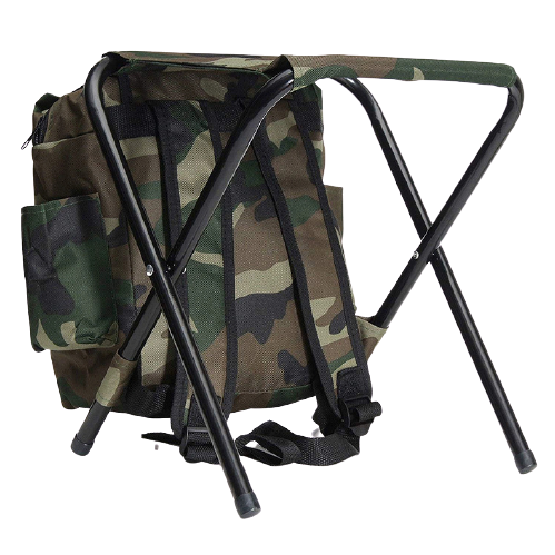 Outdoor Camouflage Folding Chair Backpack