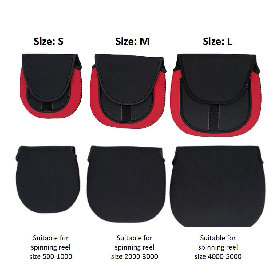 Superse Neoprene Reel Pouch w/pocket REC02