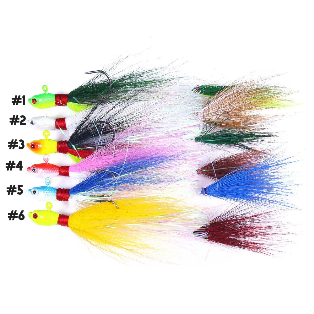 Superse ET Bucktail jig head