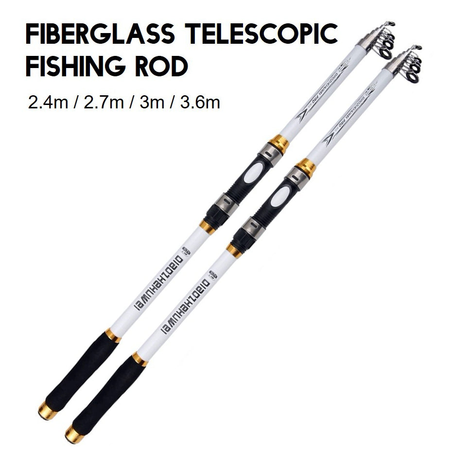 Fiberglass Telescopic fishing rod