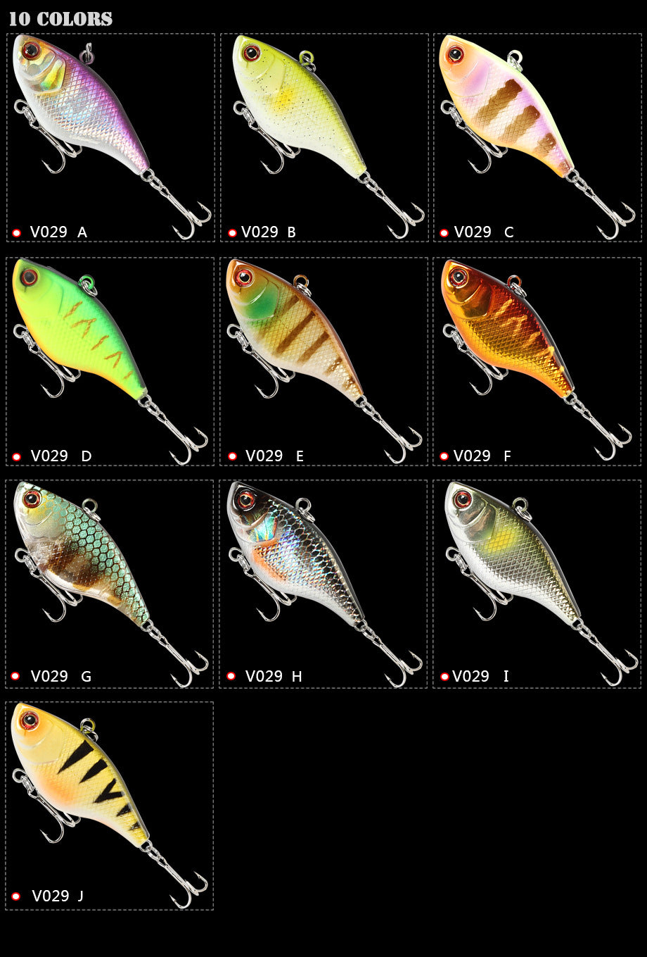 VIB fishing lure V029