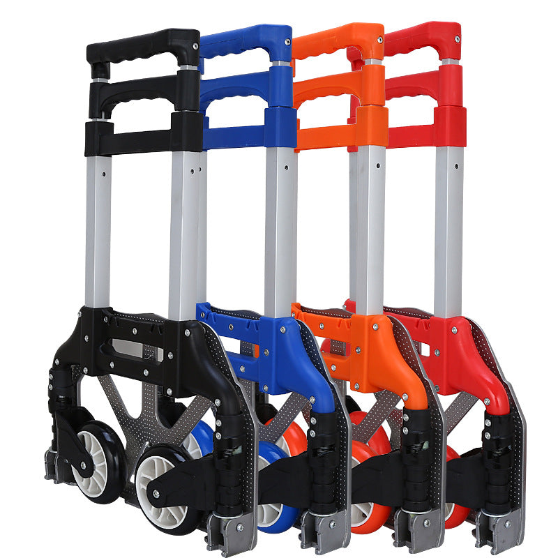 Two wheel foldable trolley