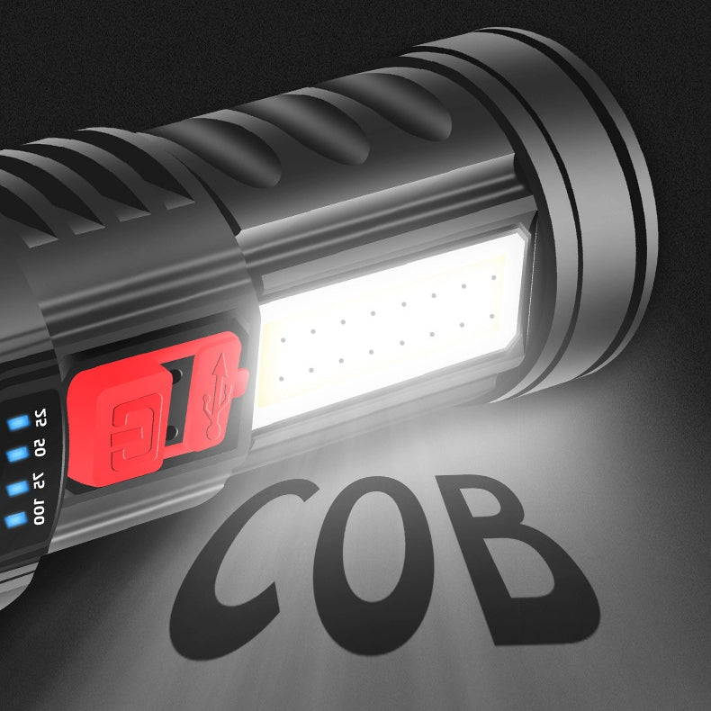 XP LED torchlight with side lamp