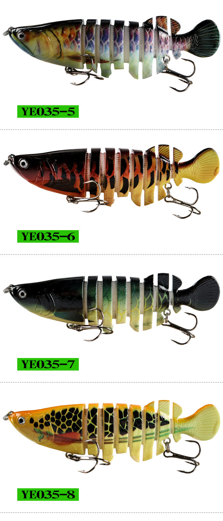 Arowana Swimbait YE035