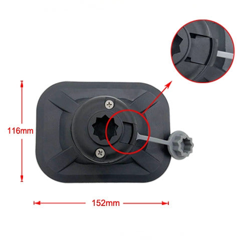 Inflatable Boat rod holder