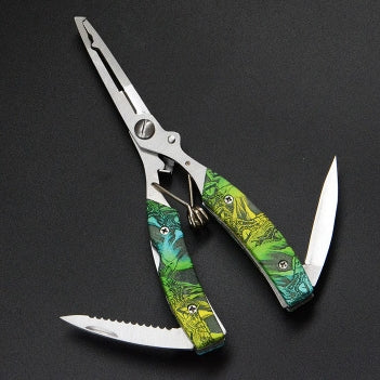 Multi-Function Fishing Plier with knife PL029