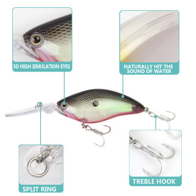 Deep dive crankbait fishing lures CB039