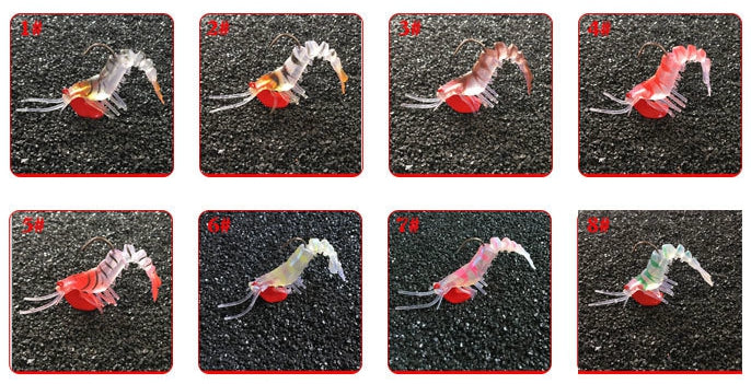 Lead head Live shrimp lure